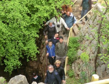 Visita alle grotte di Baredine